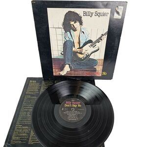 Bill Squier Don't Say‎ No Vintage Vinyl Record Classic Rock GUC